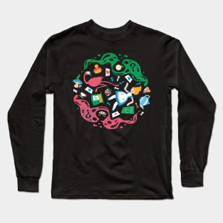 Spiraling Wonderland Long Sleeve T-Shirt